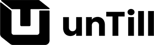 Un Till logo zwart